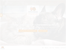 Tablet Screenshot of hopvetcharlesbourg.com